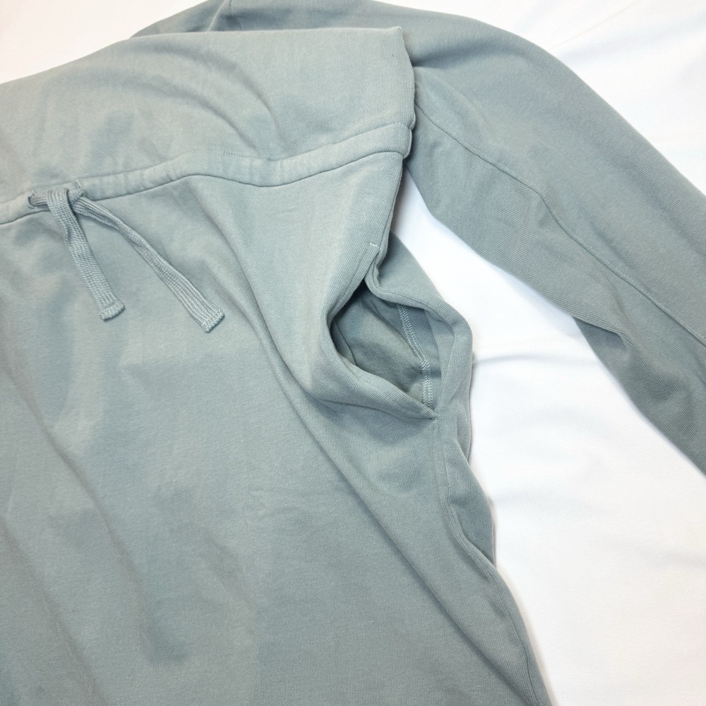 Pact CloudKnit Sweatshirt Dress XL Comfortable Casual River Rock Organic Cotton - Picture 4 of 11